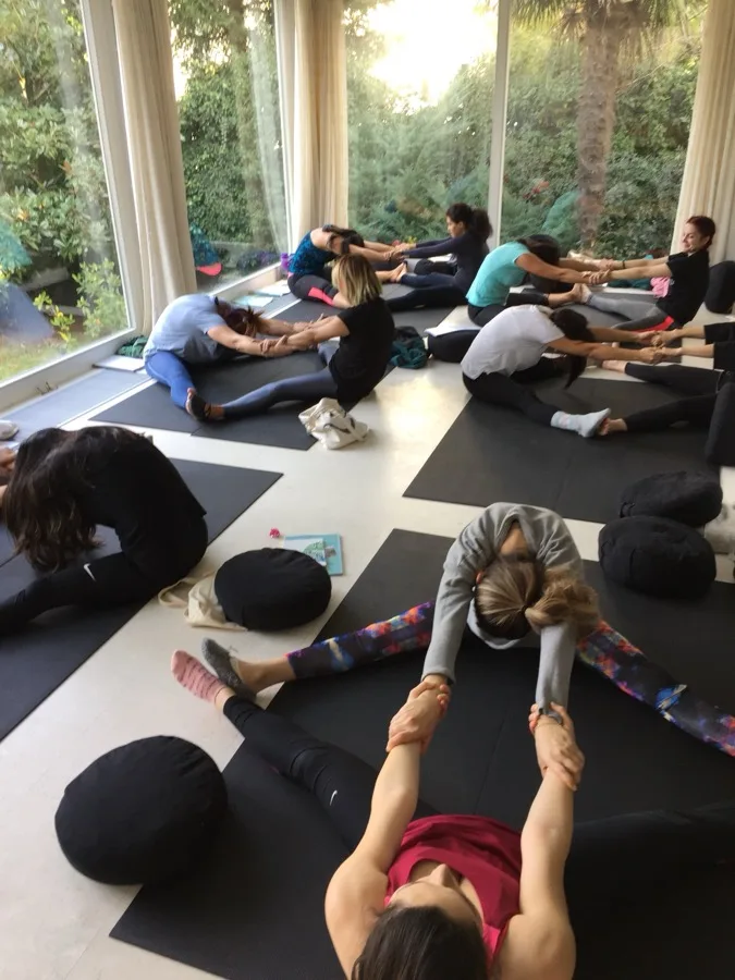 Çocuk yogası eğitmenliği programından kare 15