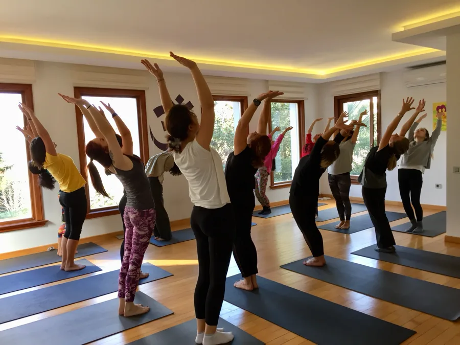 Çocuk yogası eğitmenliği programından kare 17
