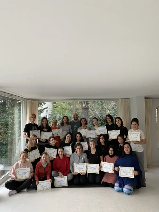 Çocuk yogası eğitmenliği programından kare 36