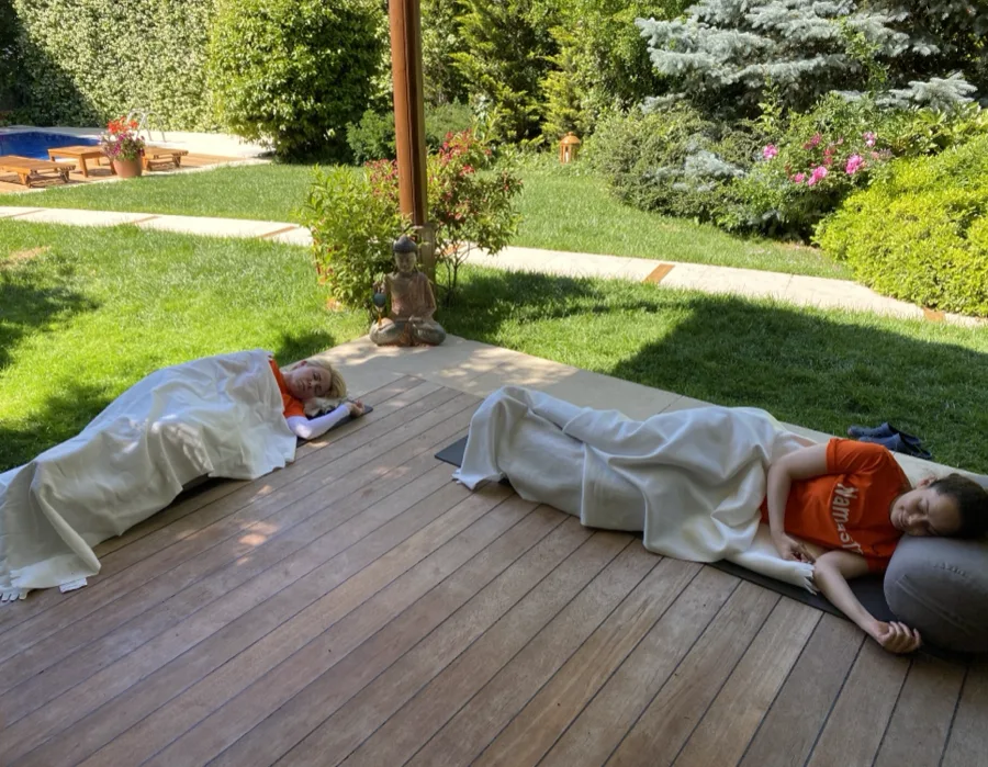 Hamile yogası eğitmenliği programından kare 4