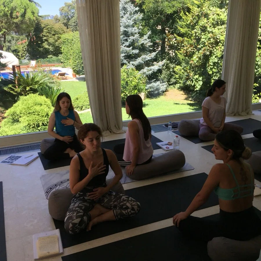 Hamile yogası eğitmenliği programından kare 11
