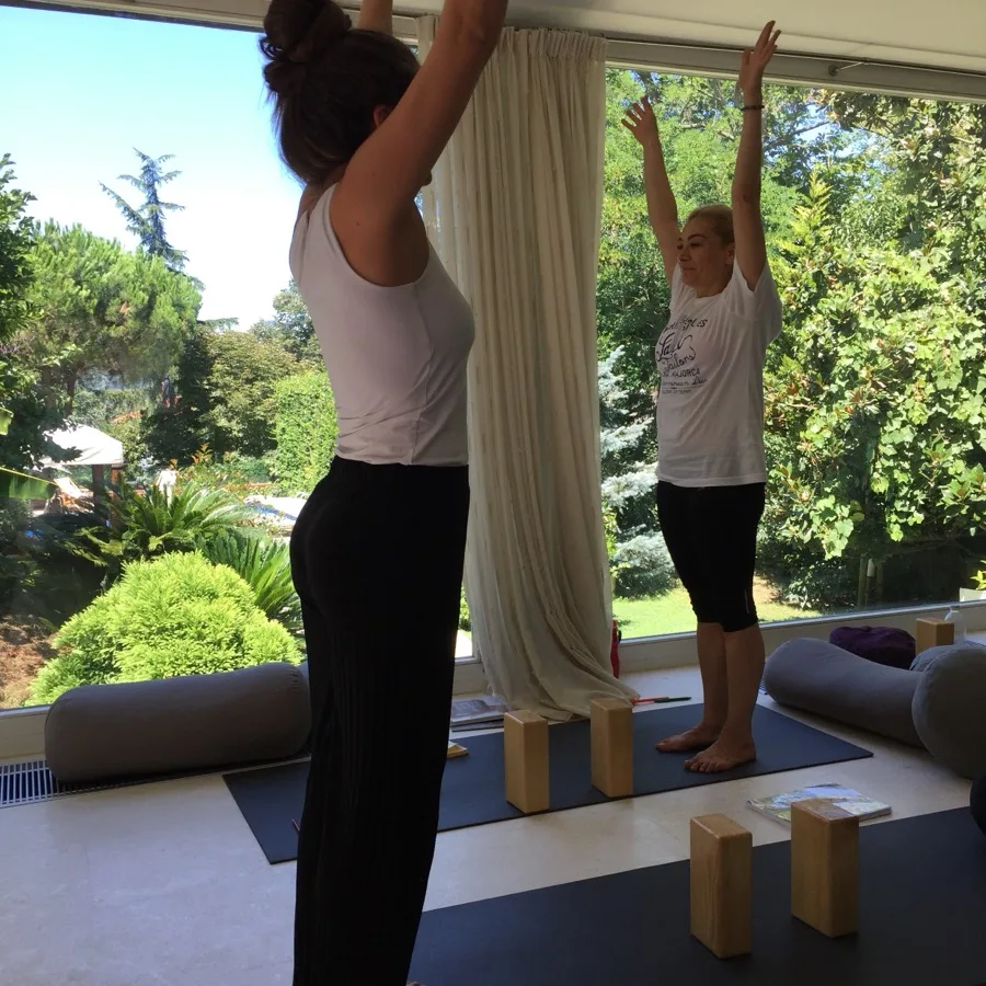 Hamile yogası eğitmenliği programından kare 13