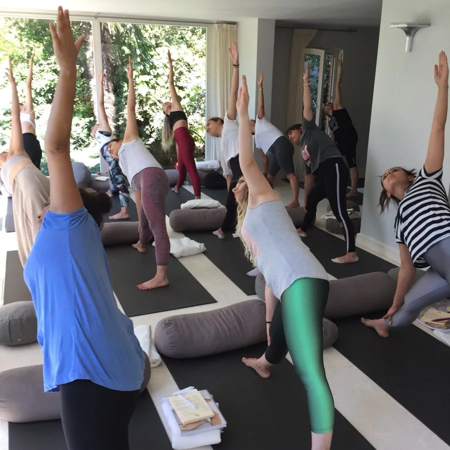 Hamile yogası eğitmenliği programından kare 16