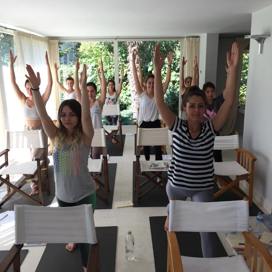 Hamile yogası eğitmenliği programından kare 18
